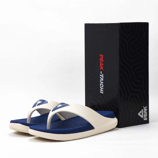 Peak Taichi Beach Sandals White Blue