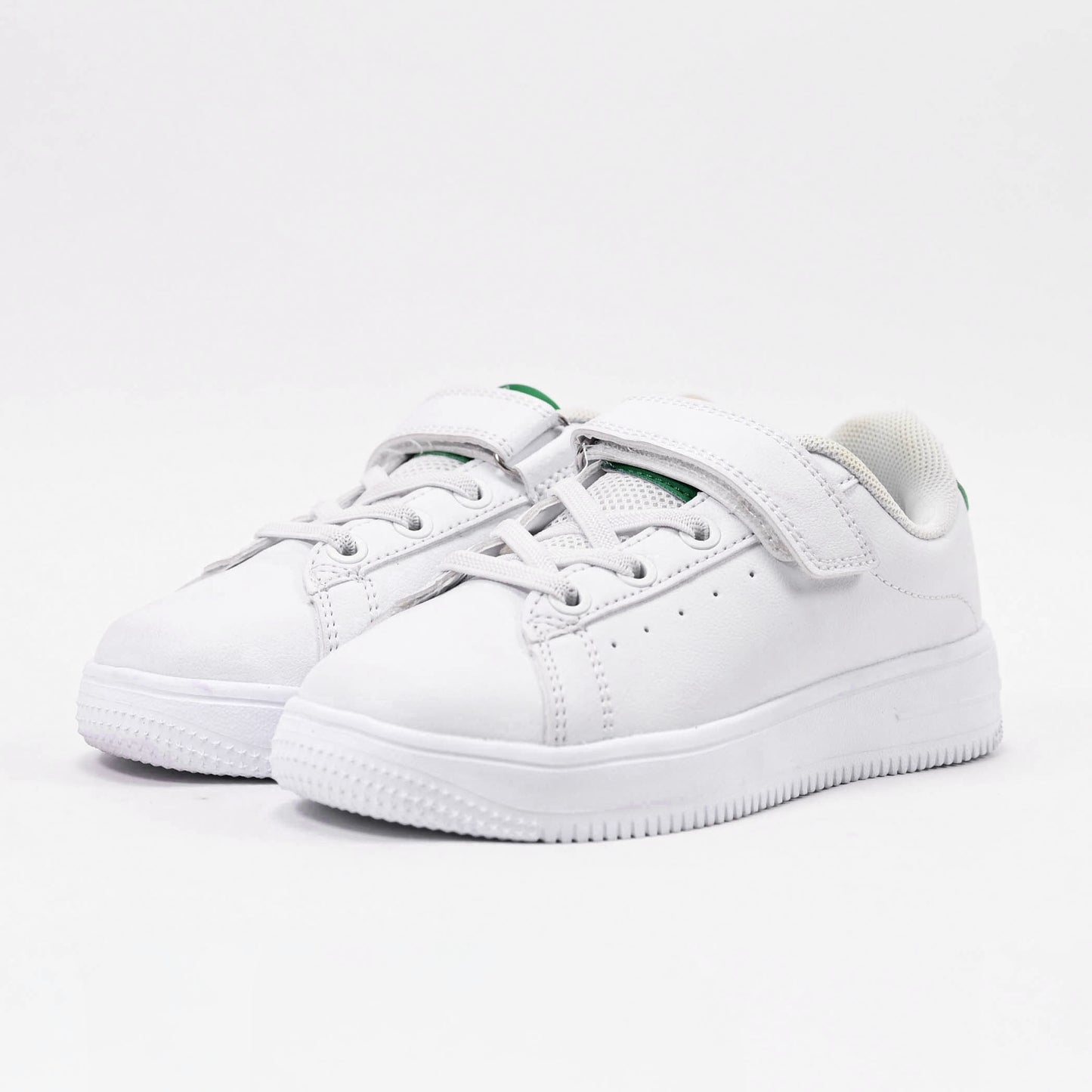 Peak Kids Casual Shoes White Green