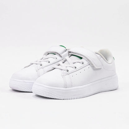 Peak Kids Casual Shoes White Green