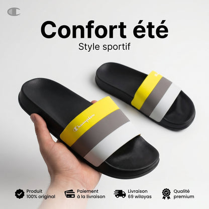 CHAMPION ALL AMERICAN Slide KK015 NBK/GREY/SYF
S22049-EM1-KK015