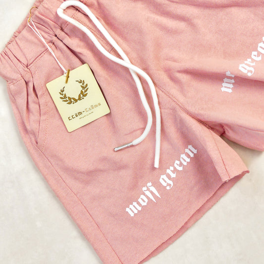 SHORT ROSE POUR FILLE MOFF GREAN