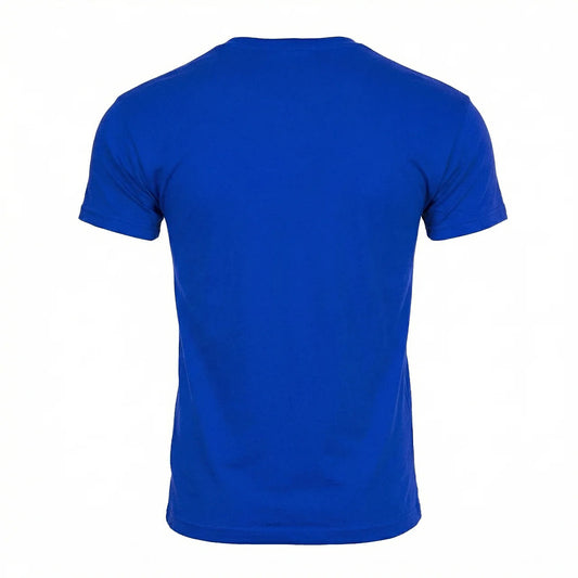 DEPART T-SHIRT HOMME BLEU 100% COTON SIMPLE