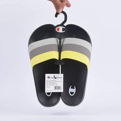 CHAMPION ALL AMERICAN Slide KK015 NBK/GREY/SYF
S22049-EM1-KK015