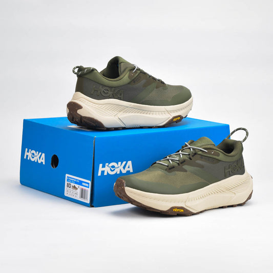 HOKA Transport GORE-TEX Slate Oat Milk Sneakers