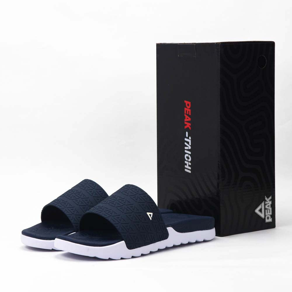 Peak Taichi Slippers Navy White