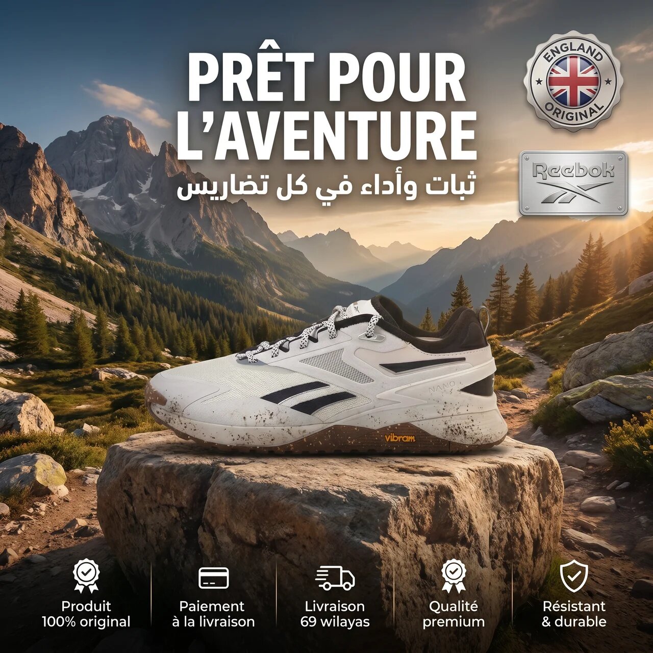 Reebok Nano X3 Adventure Training Shoes